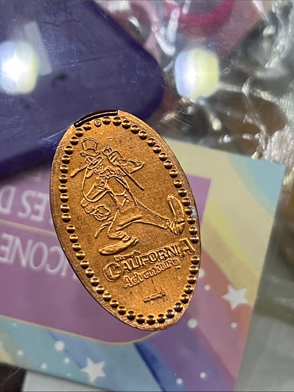 Collectible Copper Elongated penny Coin - Copper